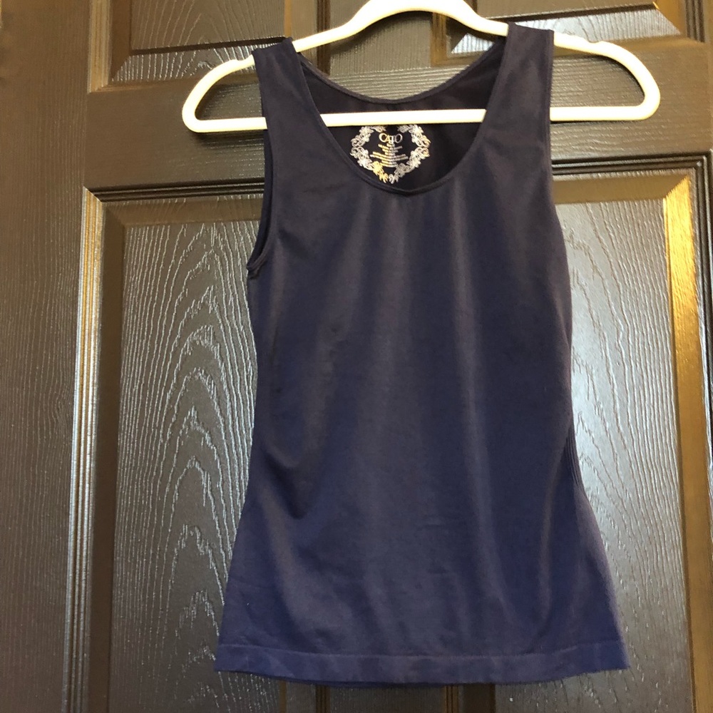 Navy blue tank top